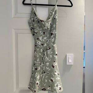 Willow Freddie Cowl Neck Floral Dress